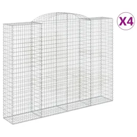 kosze-gabionowe-4-szt-300x50x220-240-cm-galwanizowane-zelazo