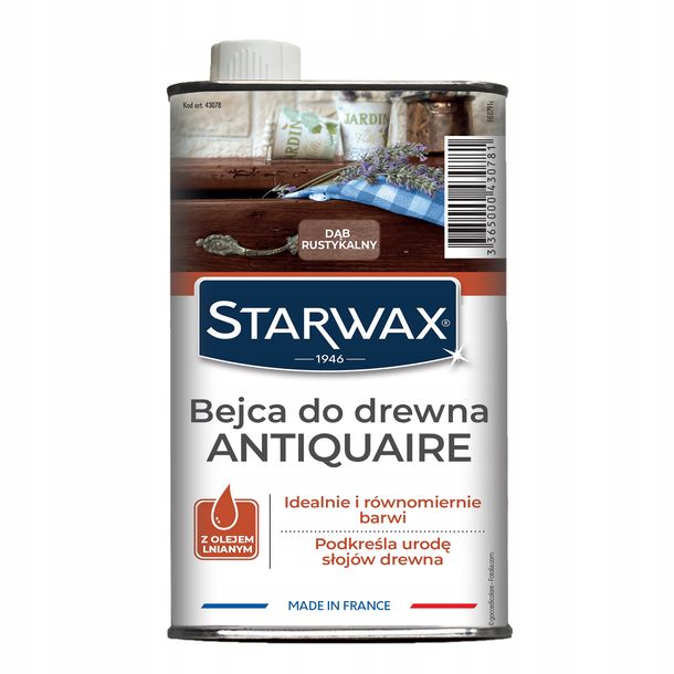 Zdjęcia - Lakiery i lazury DAB Pumps ﻿STARWAX BEJCA ANTIQUAIRE DĄB RUSTYKALN 500ML 43078 