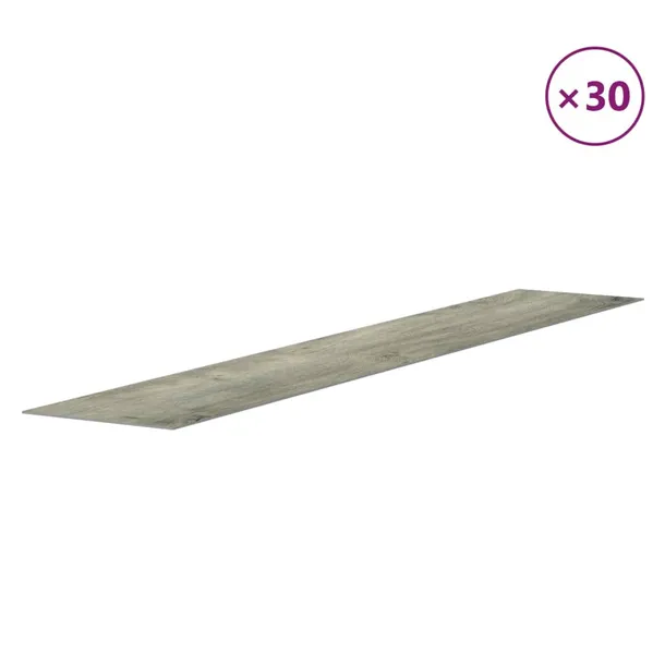 panele-scienne-drewnopodobne-szare-pvc-412-m-stan-nowy
