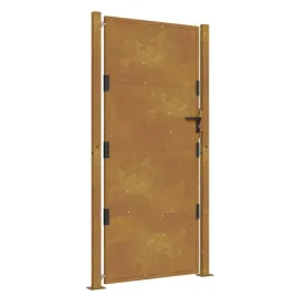 furtka-ogrodowa-105x205-cm-stal-kortenowska