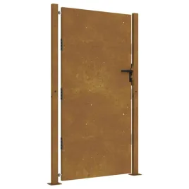 furtka-ogrodowa-105x205-cm-stal-kortenowska