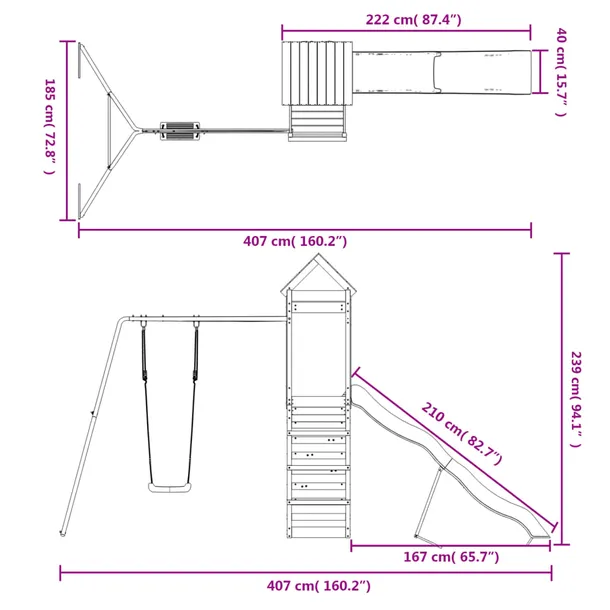 plac-zabaw-do-ogrodu-impregnowane-drewno-sosnowe-stan-nowy