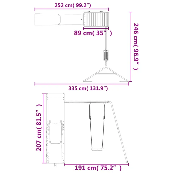 plac-zabaw-do-ogrodu-lite-drewno-sosnowe-stan-nowy
