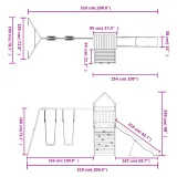 plac-zabaw-do-ogrodu-lite-drewno-sosnowe-stan-nowy