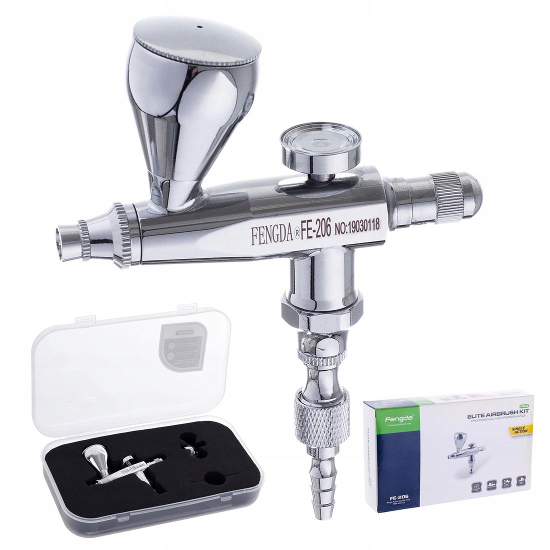 Aerograf FENGDA PRO MINI Dysza 0,3 mm ORYGINAŁ - ERLI.pl