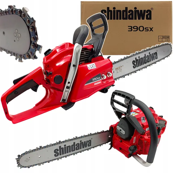 hina PIŁA PILARKA SPALINOWA SHINDAIWA 390SX 2,58KM – 154862928