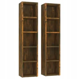 szafki-na-plyty-cd-2-szt-przydymiony-dab-21x16x935-cm
