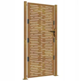furtka-ogrodowa-105x180-cm-stal-kortenowska-motyw-prostokaty
