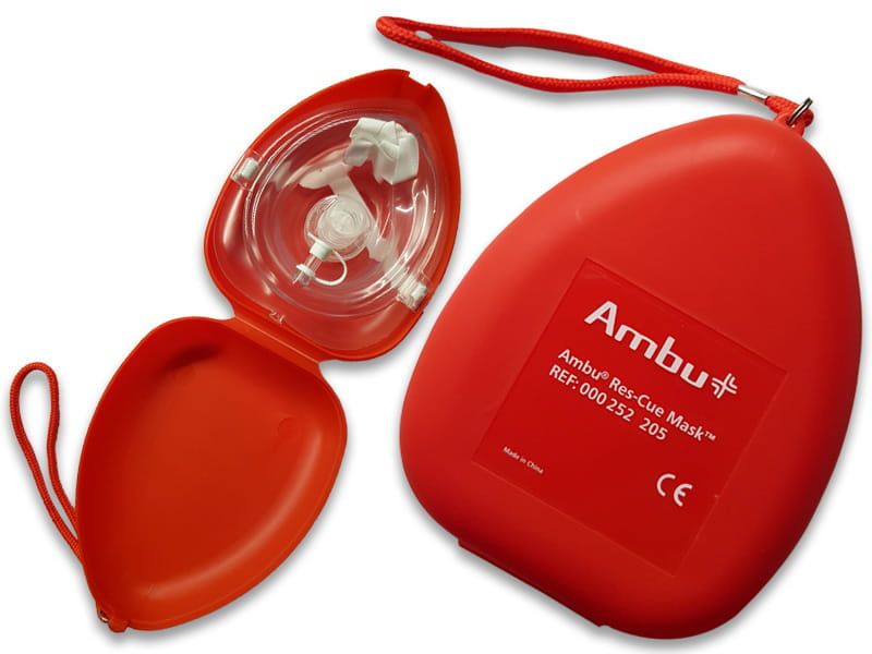 Maska ratownicza do resuscytacji CPR AMBU RES-CUE MASK w twardym etui