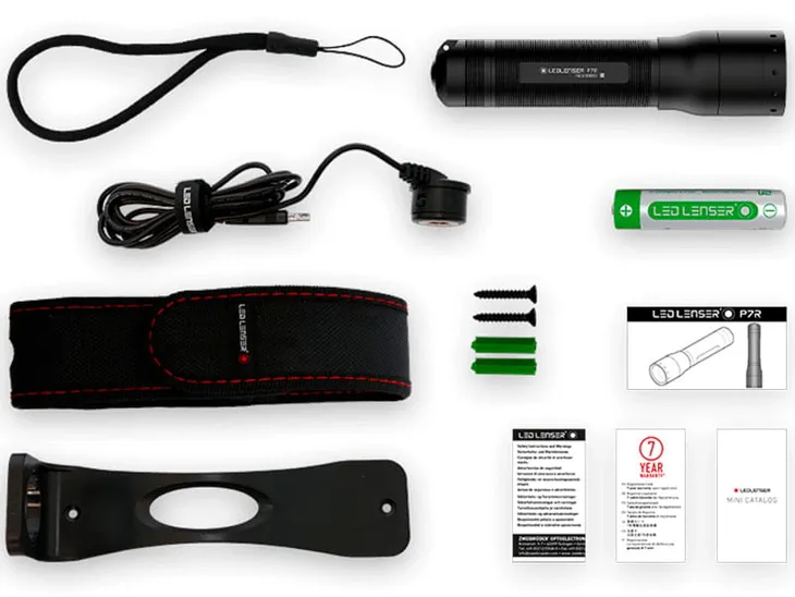 latarka-ledlenser-p7r-waga-400-g-stan-nowy