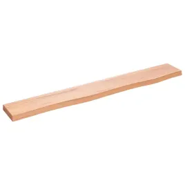 polka-jasnobrazowa-80x10x2-cm-lakierowane-lite-drewno-debowe