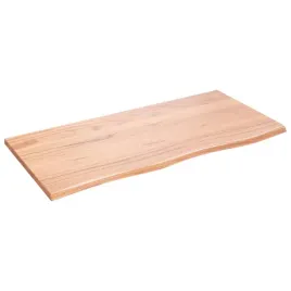 polka-jasnobrazowa-100x50x2cm-lakierowane-lite-drewno-debowe