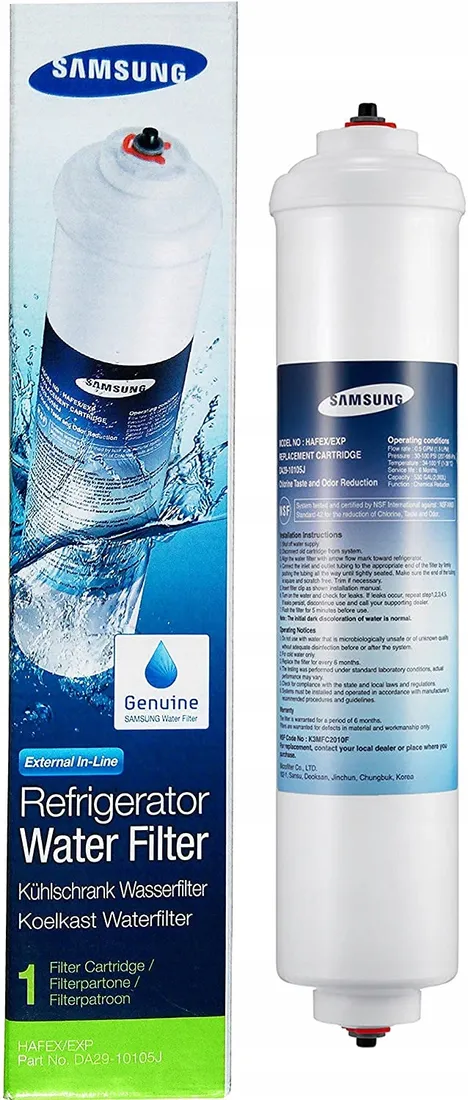 FILTR WODY LODÓWKI SAMSUNG SIDE BY SIDE ORYGINAŁ – 155512119