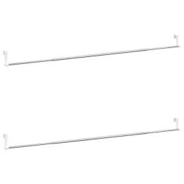 karnisze-2-szt-bialo-srebrne-90-135-cm-aluminium