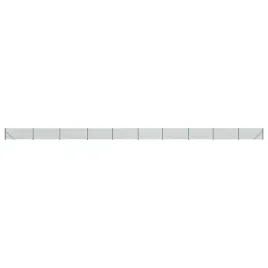 ogrodzenie-z-siatki-ze-stopami-slupkow-zielone-1x25-m