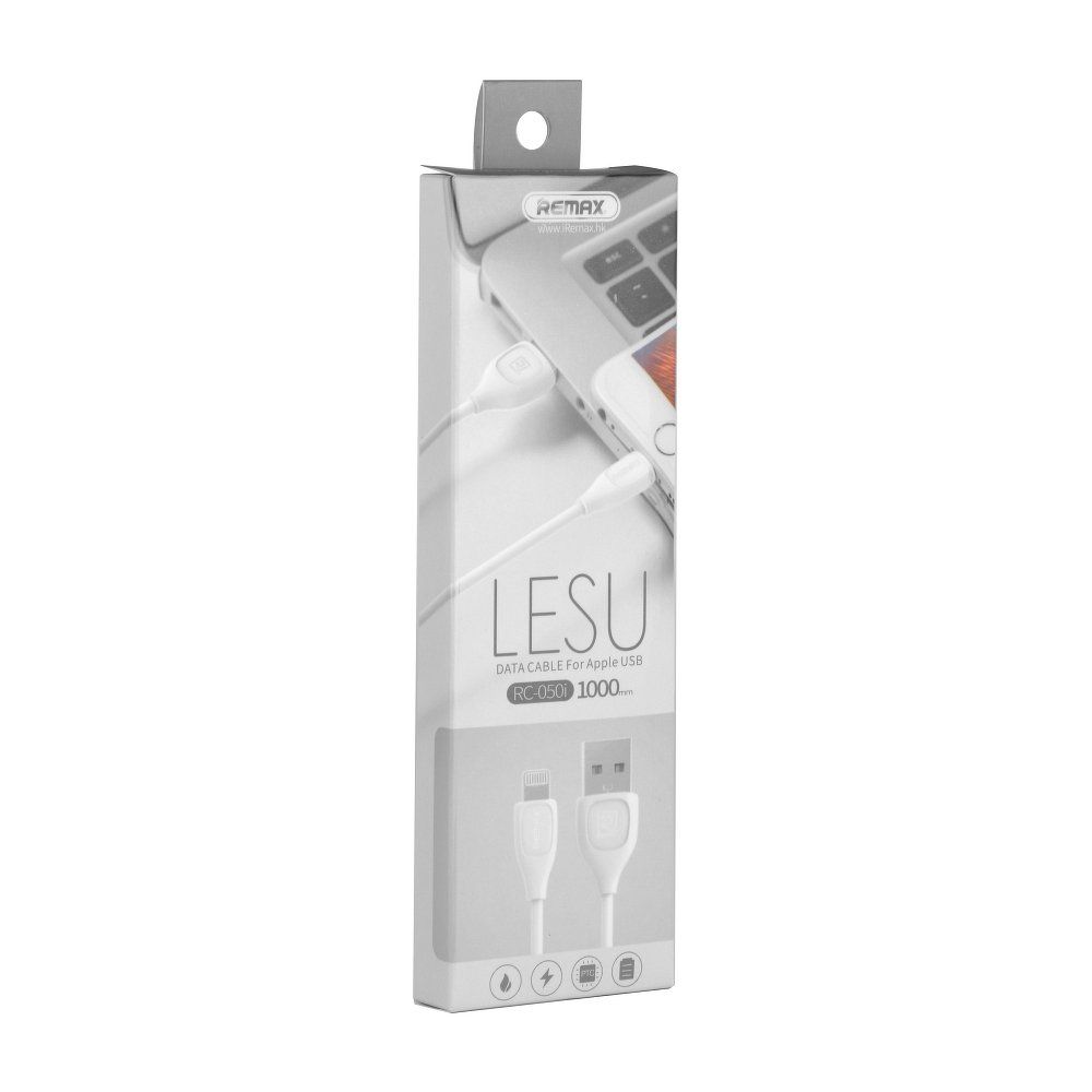 Remax kabel USB do iPhone Lightning 8-pin USB RC-050i biały