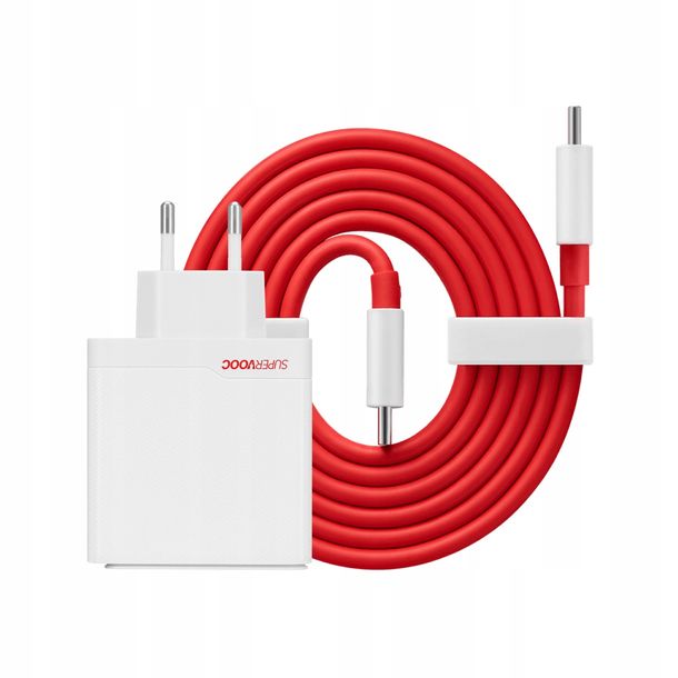 ﻿Ładowarka sieciowa OnePlus Dual Ports + kabel USB-C SUPERVOOC 100W