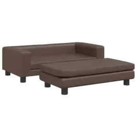 sofa-dziecieca-z-podnozkiem-brazowa-100x50x30-cm-ekoskora