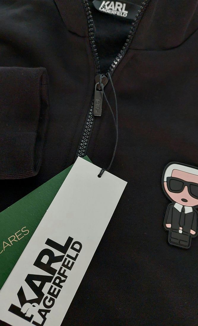 Bluza męska czarna Karl Lagerfeld M - ERLI.pl