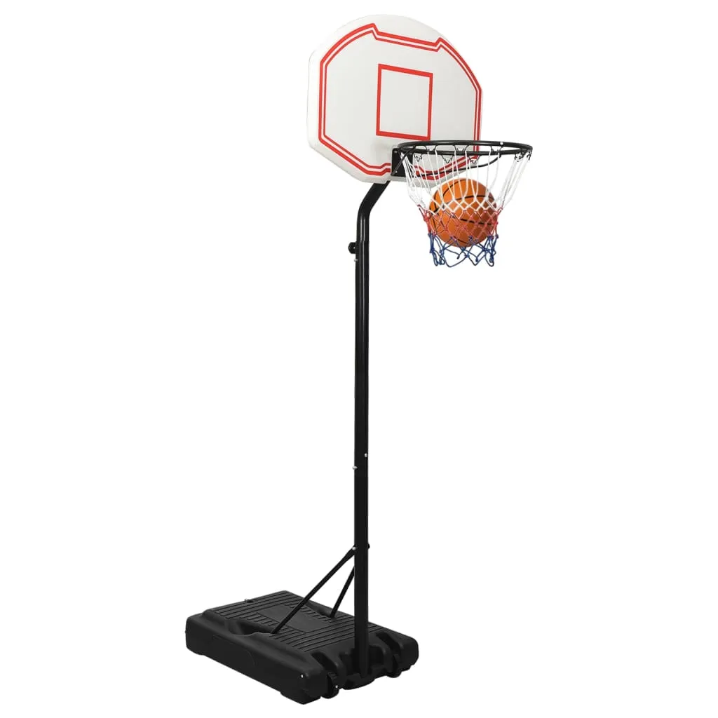 stojak-do-koszykowki-bialy-237-307-cm-polietylen-stan-nowy