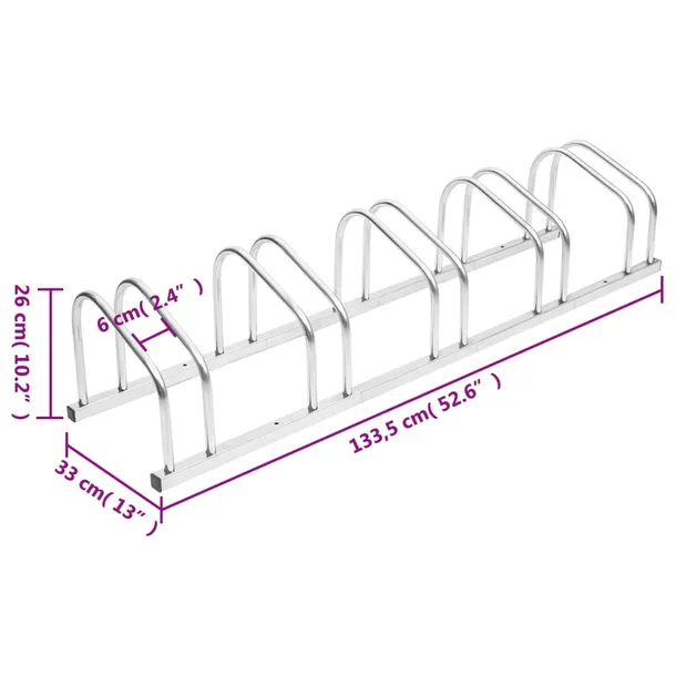 stojak-na-5-rowerow-stal-galwanizowana-stan-nowy