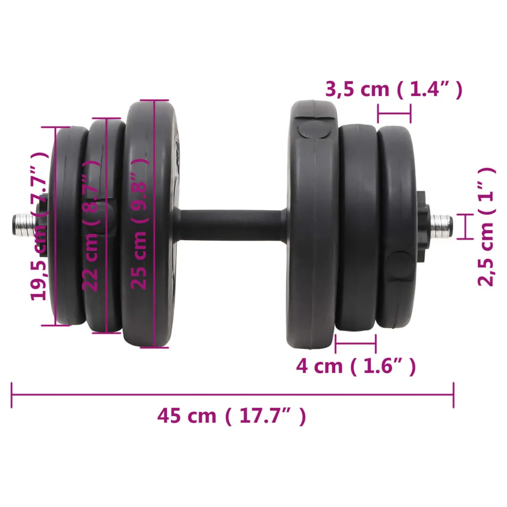 hantle-z-obciaznikami-40-kg-stan-nowy