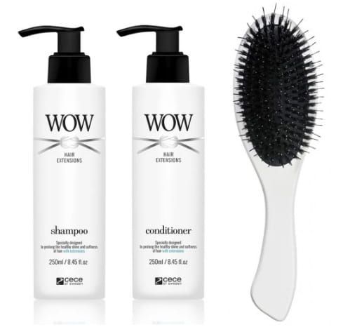 Фото - Шампунь WOW ﻿CeCe  hair extensions Zestaw do włosów przedłużanych szampon odżywka s 