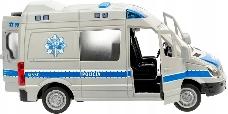 pojazd-policja-material-karton-plastik