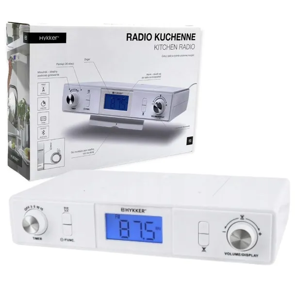 radio-kuchenne-hykker-biale