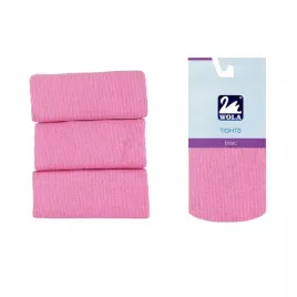 rajstopy-bawelniane-wola-basic-pink-55-62-74