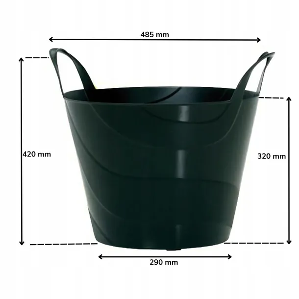 kosz-billy-30l-czarny-prosperplast-marka-prosperplast