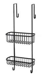 polka-lazienkowa-wiszaca-pod-prysznic-czarna-4111