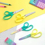 nozyczki-szkolne-basic-sunset-zielone-milan-stan-opakowania-oryginalne