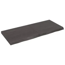 polka-ciemnobrazowa-140x60x-2-6-cm-wykonczone-drewno-debowe