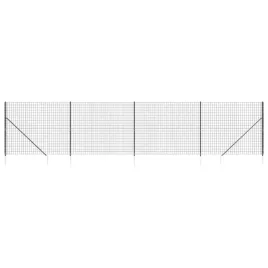 ogrodzenie-z-siatki-z-kotwami-antracytowe-14x10-m