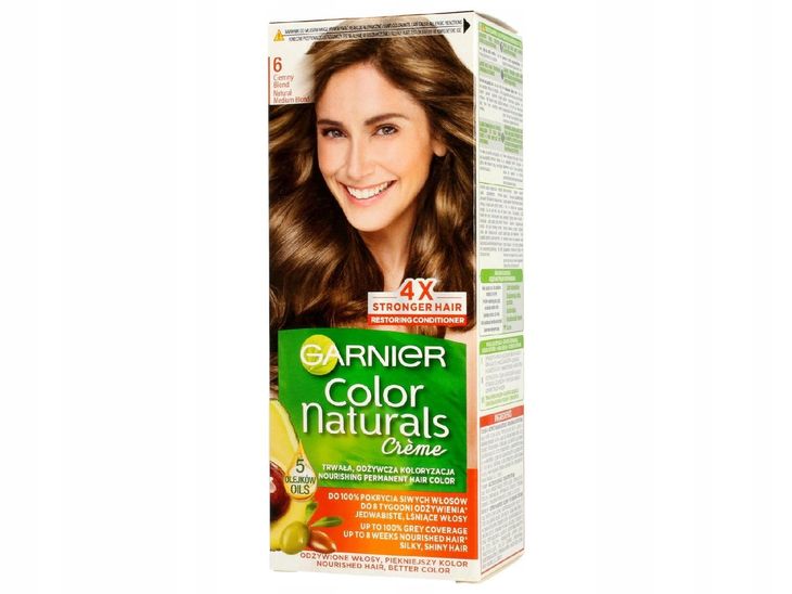 Фото - Фарба для волосся Garnier ﻿ COLOR NATURALS Farba włosów 6 ciemny blond 