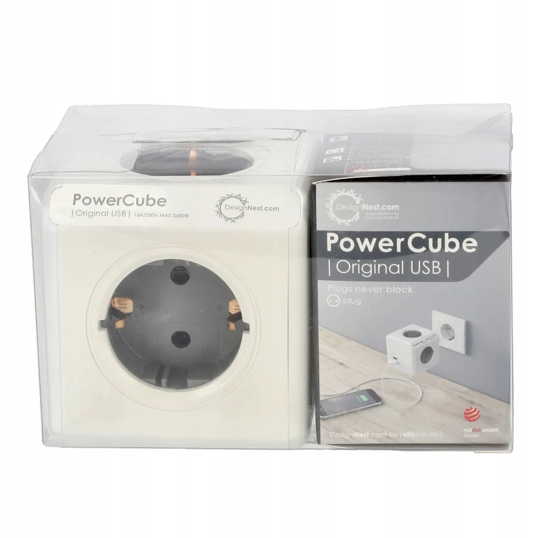 allocacoc-przedluzacz-powercube-original-usb-szary