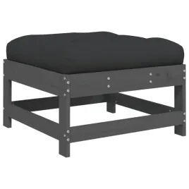 podnozek-ogrodowy-z-poduszka-szary-lite-drewno-sosnowe