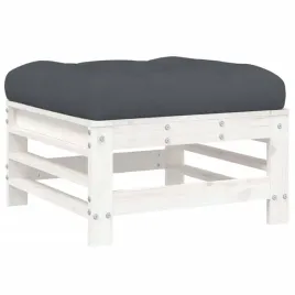 podnozek-ogrodowy-z-poduszka-bialy-lite-drewno-sosnowe