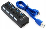 hub-usb-aptel-ak244b-4-portow