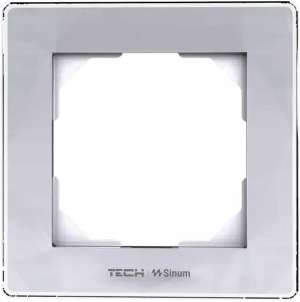 ramka-pojedyncza-tech-sterowniki-bialy-material-szklo