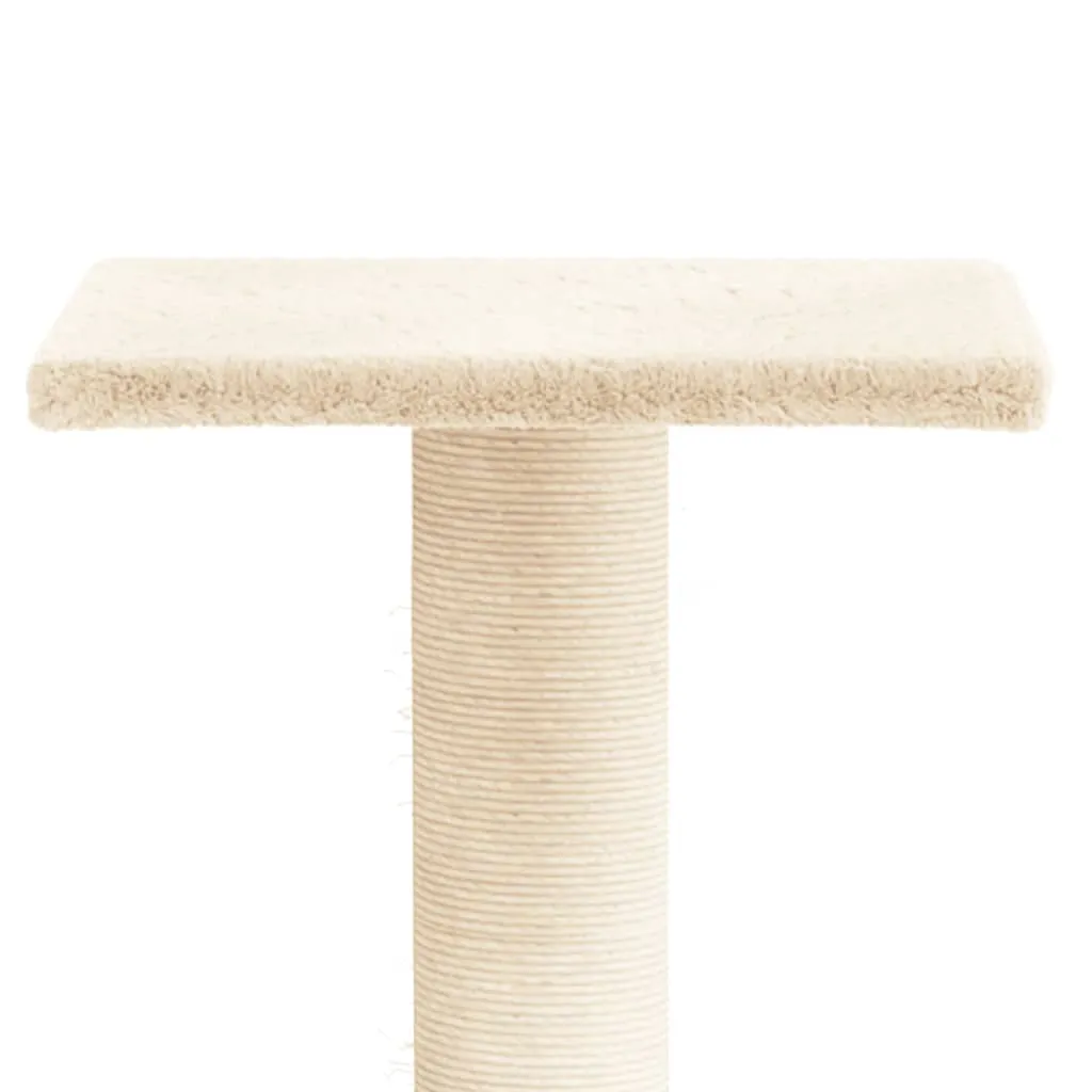 drapak-dla-kota-z-platforma-kremowy-38-cm
