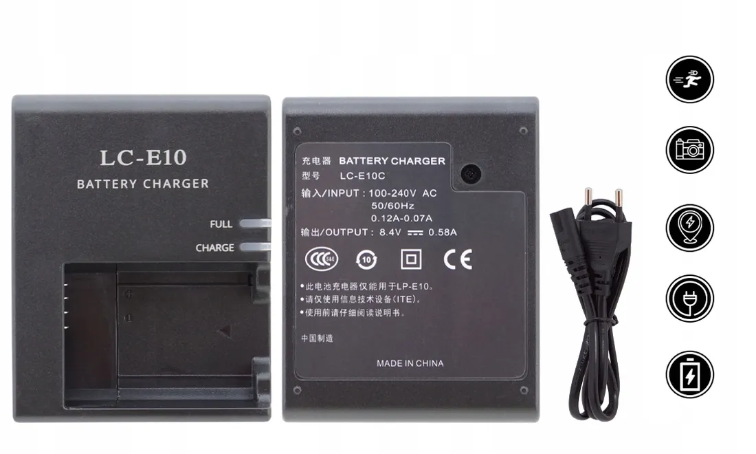 ladowarka-lc-e10c-do-canon-rebel-lc-e10-cbc-e10