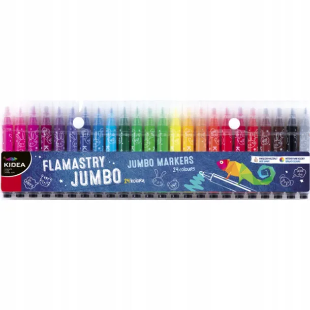 flamastry-jumbo-24-kolory-kidea-derform-marka-kidea