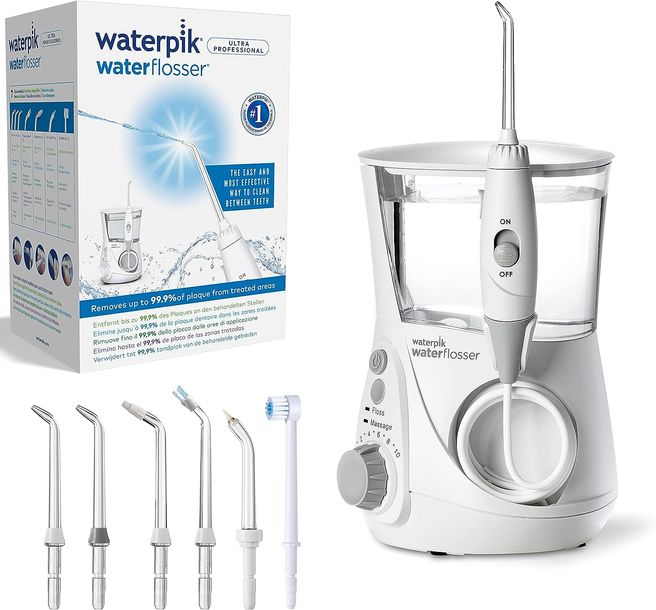 ﻿IRYGATOR WATERPIK WP-660 ULTRA 7 KOŃCÓWEK 2 TRYBY biały