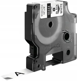 tasma-dymo-s0718600-12mm-55m-biala-czarny-nadruk