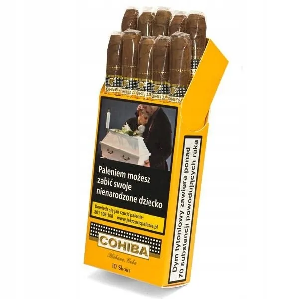 Cygara COHIBA SHORTS 10szt – 158330185 - ERLI.pl