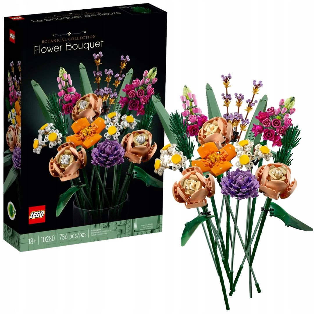 LEGO Icons, Botanical, klocki, Bukiet z polnych kwiatów, 10313