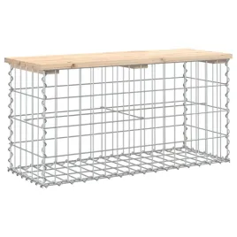 lawka-ogrodowa-z-gabionem-83x315x42-cm-lite-drewno-sosnowe