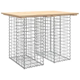 lawka-ogrodowa-z-gabionem-100x70x72-cm-lite-drewno-sosnowe